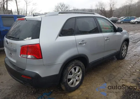 2013 Kia Sorento Lx V6 from USA, damaged, VIN 5XYKTDA24DG403700